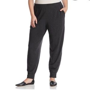 Black Eileen Fisher jogger pants